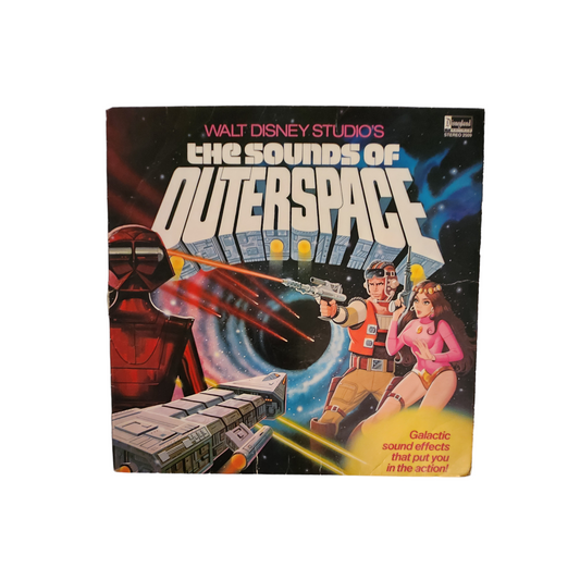 Vintage Walt Disney Studios "The Sounds of Outerspace" LP
