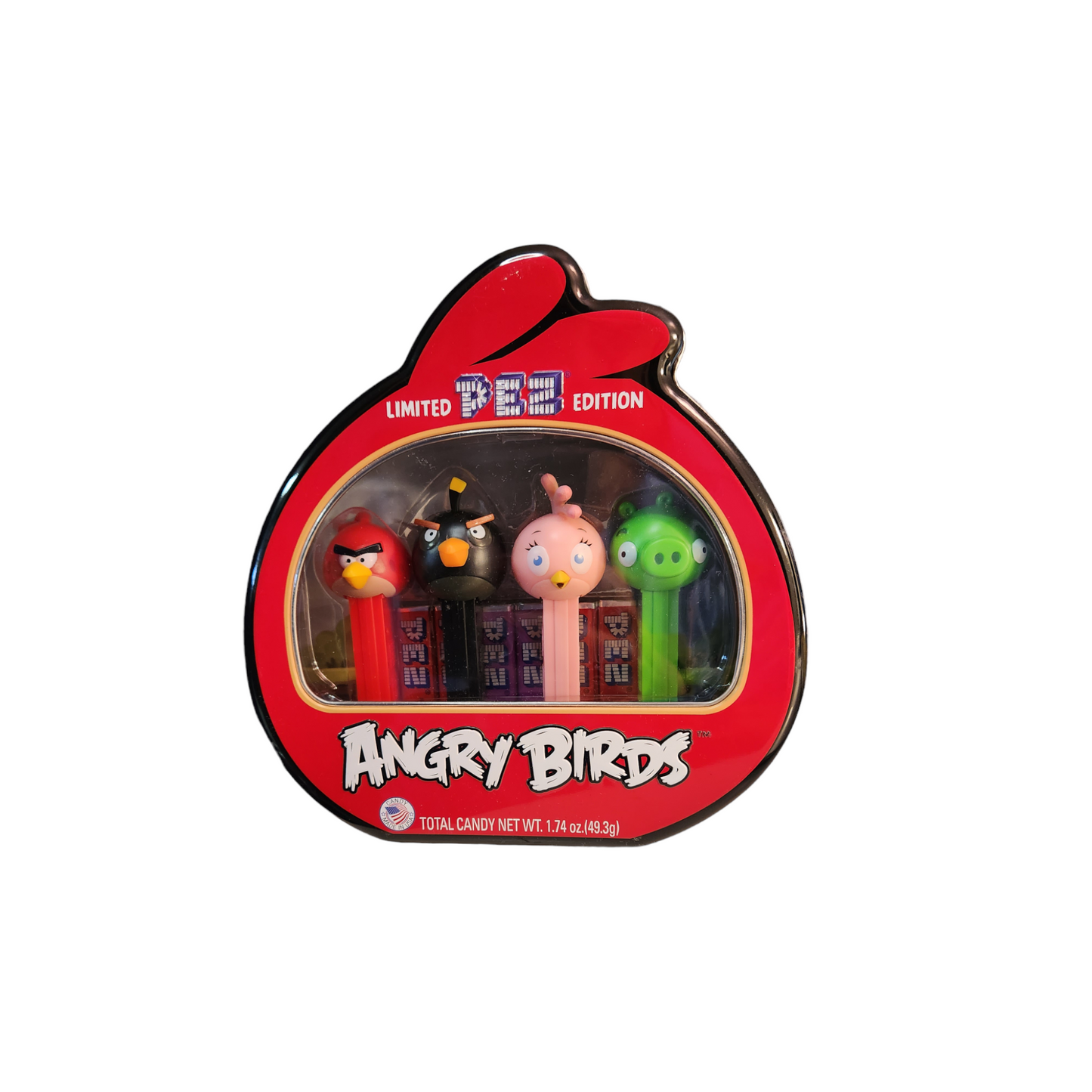 Pez Angry Birds Gift Tin Retired