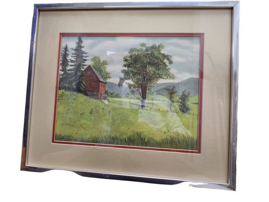 Gene Pelham "Country Barn" Framed Print