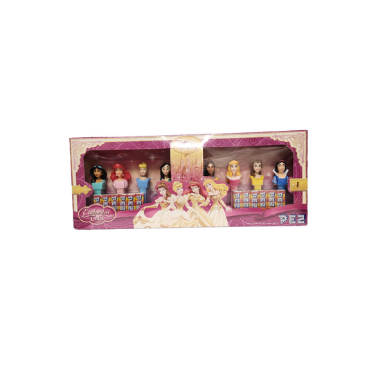 Disney Princess Enchanted Tales Pez Dispensers Collection with Cards