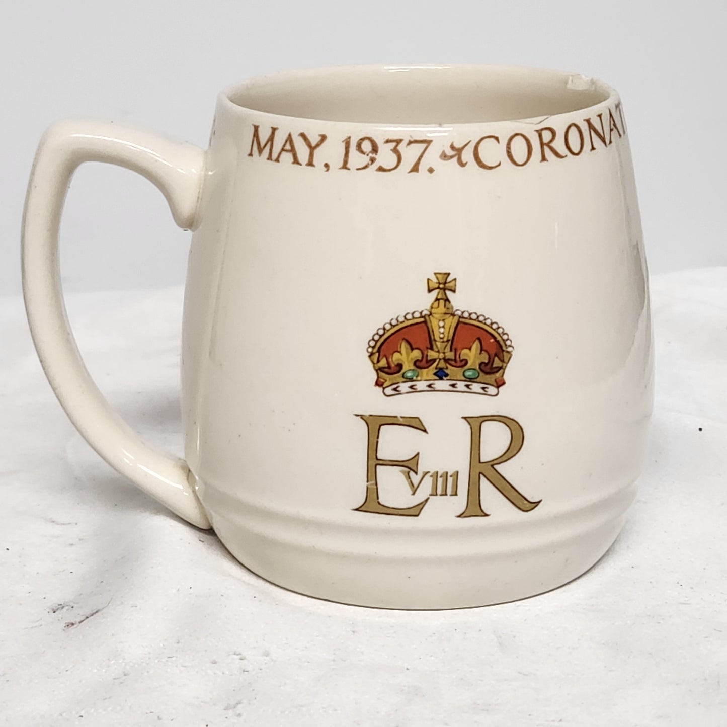 King Edward Woods 1937 Coronation Drinking Ware