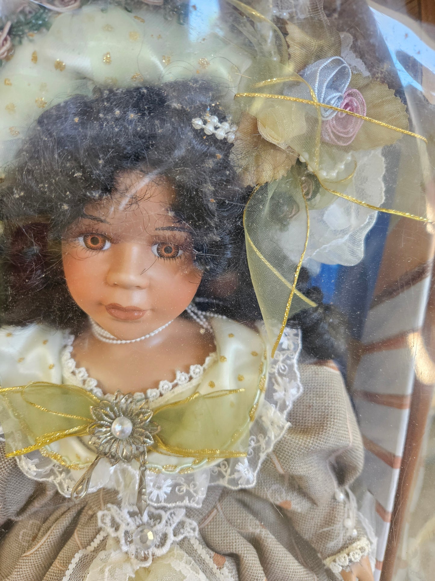 Collectors Choice Genuine Fine Bisque Porcelain Doll