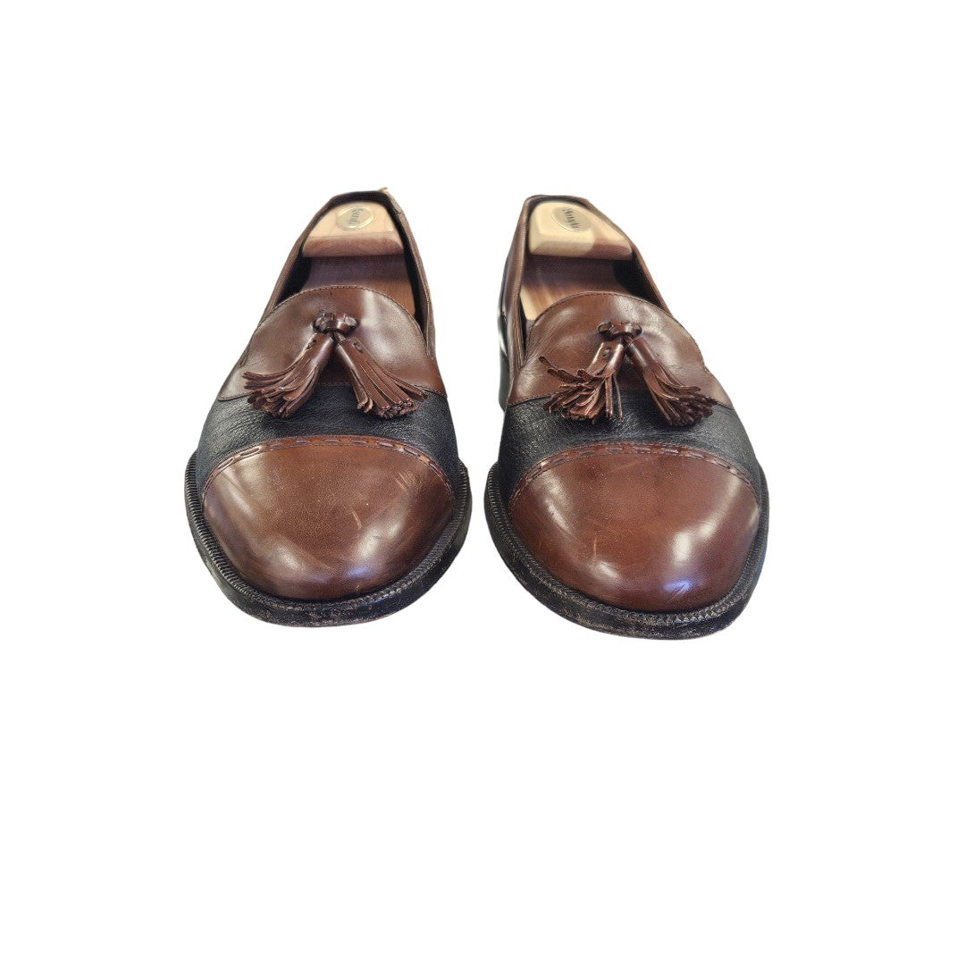 Men's Bragano 12m shoe Black and Tan Leather