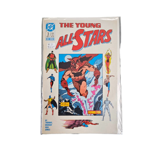 Collectible DC Comic Book The Young All-Stars "Flying Fox"