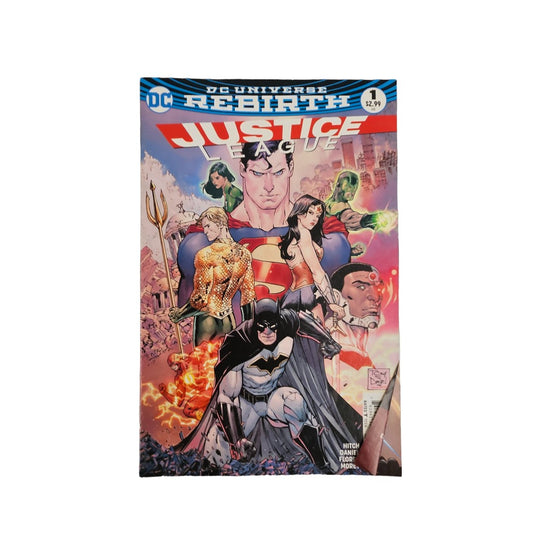 Collectible DC Comic Book Rebirth Justice League
