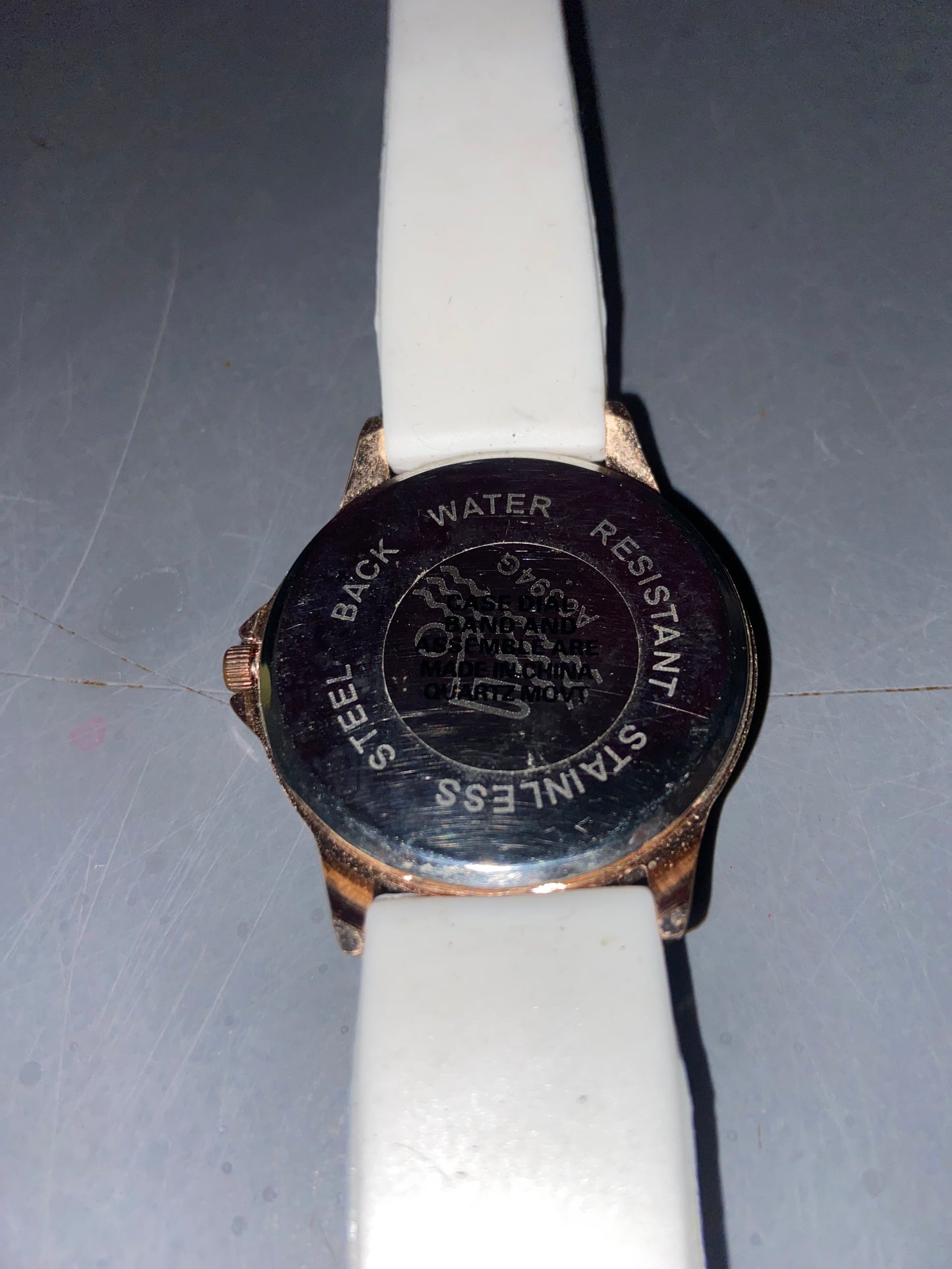 Geneva Rose Gold Anchor Watch