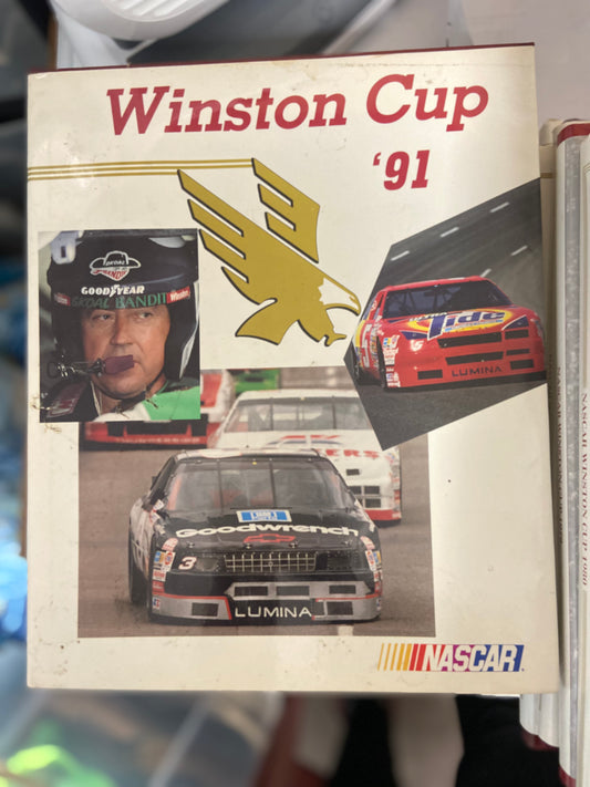 NASCAR Winston Cup Grand National Series 1991-2002 Collectible Hardback Books (12)