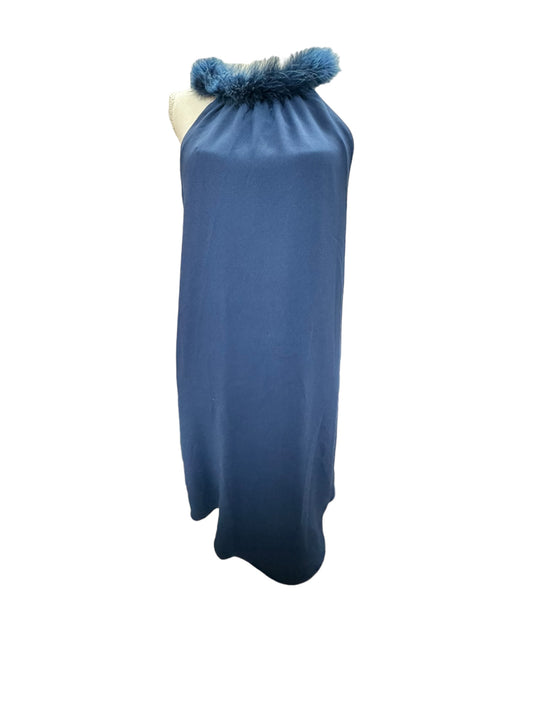 NWT Trina Turk Sleeveless Dark Blue Dress. Size small
