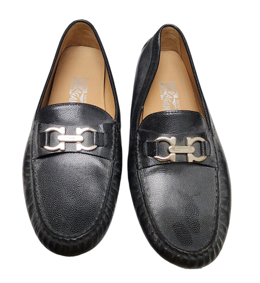 Black Loafers by Ferragamo (Size 9)