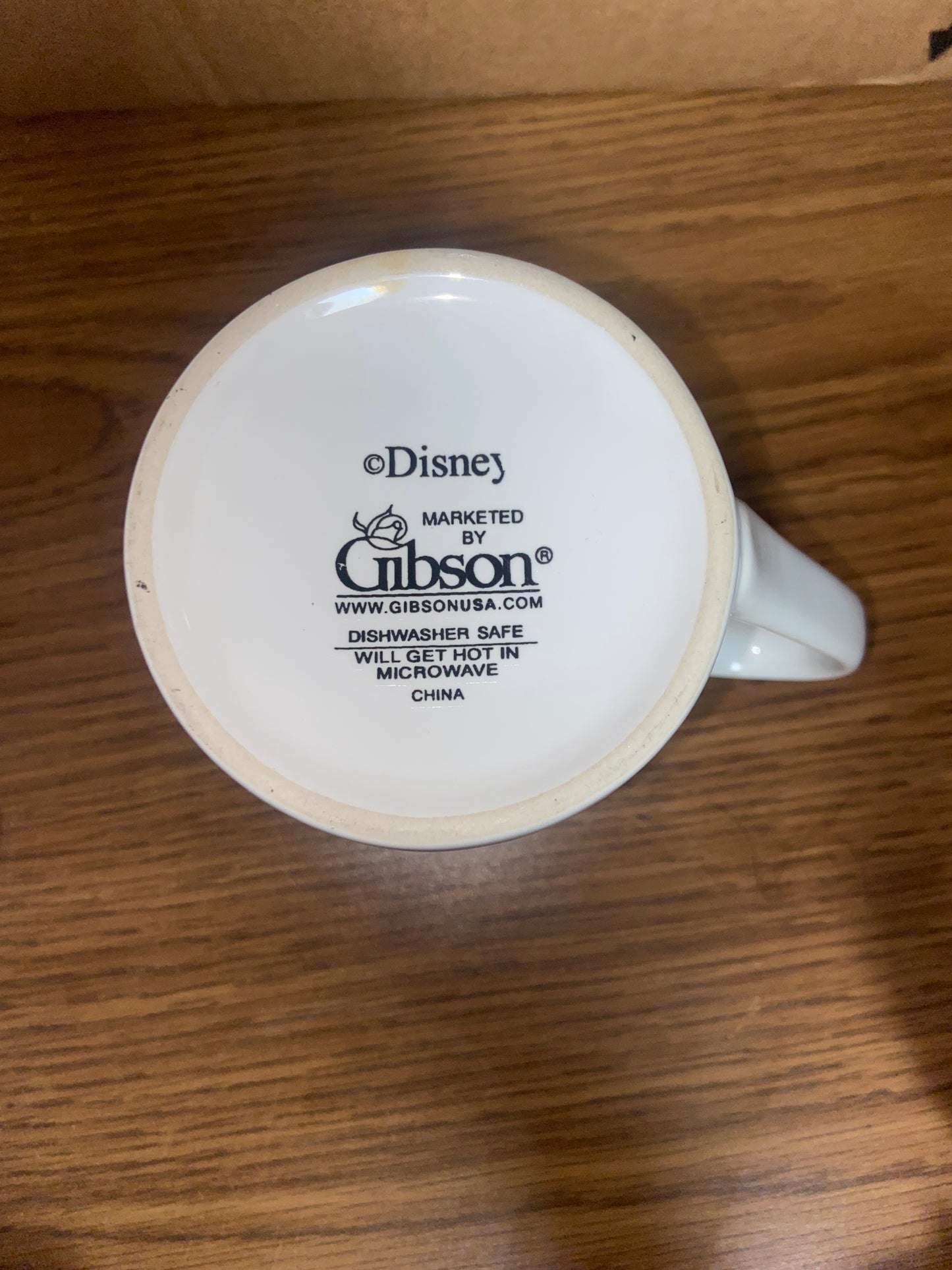 Gibson Walt Disney Mickey Mouse Coffee Mug