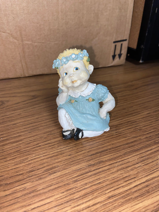 Vintage Marge Crunkleton Flower Girl Figurine