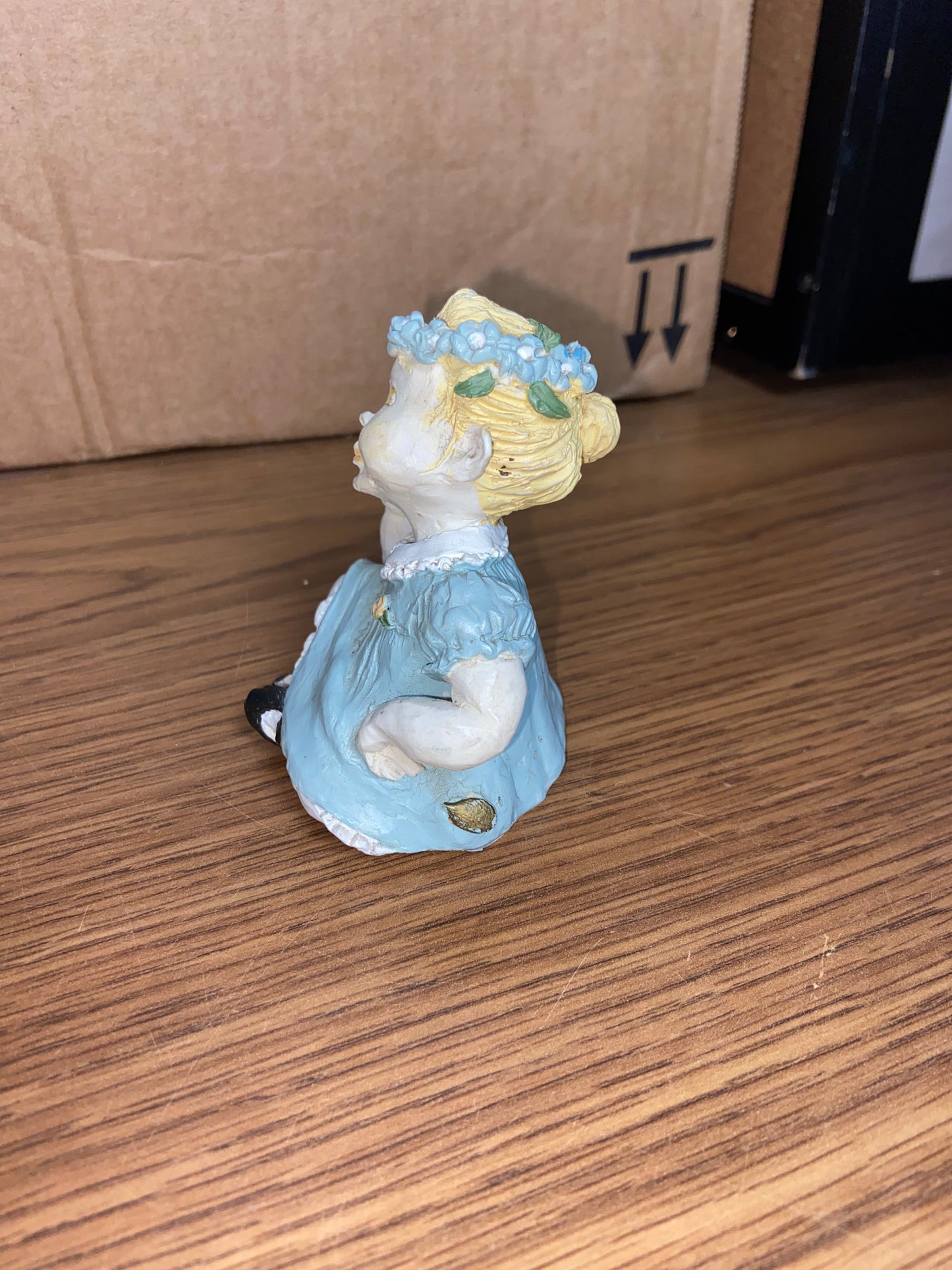 Vintage Marge Crunkleton Flower Girl Figurine