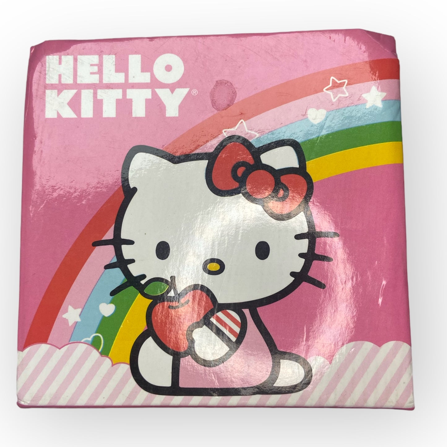Hello Kitty White Rhinestone Trim Watch