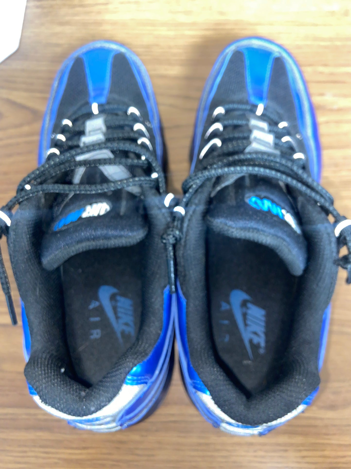 Nike Air Max 24-7 Black/Blue Spark White (Size 8.5)