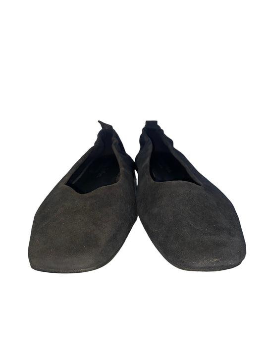Pedro Anton Soft Gel Black Flats (Size 6.5/37)
