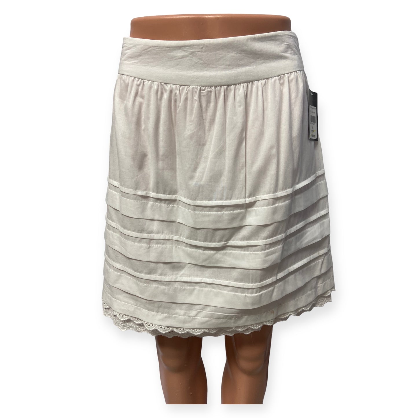NWT Nue Options White Skirt (size 2P)
