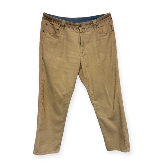 Men's Woolrich Khaki Corduroy Pants Size 36x32
