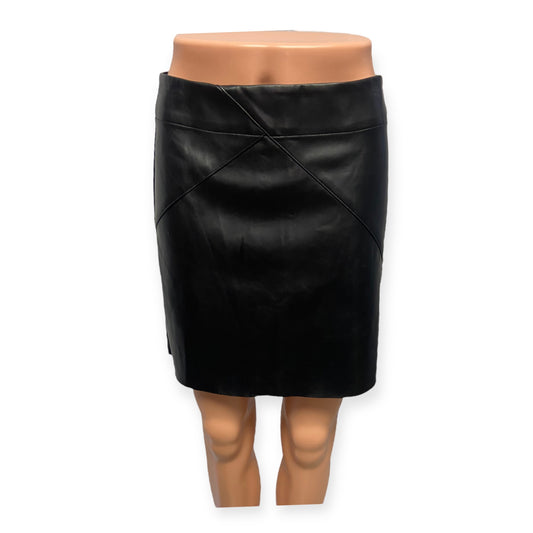 NWT Mudpie Faux Black Leather Mini Skirt(size XS)