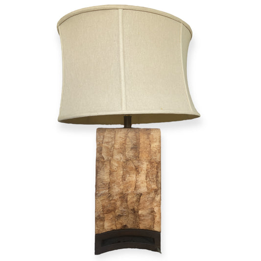 Natural Light Company Brown Marble Lamp