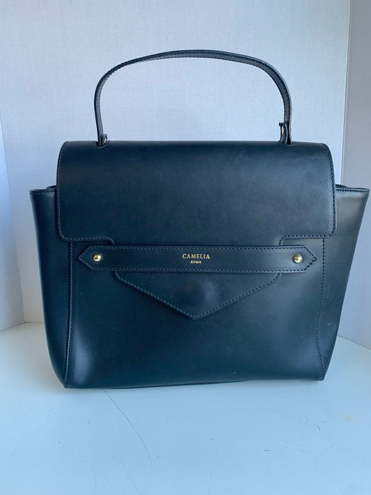 Italian Leather Camelia Roma Handbag