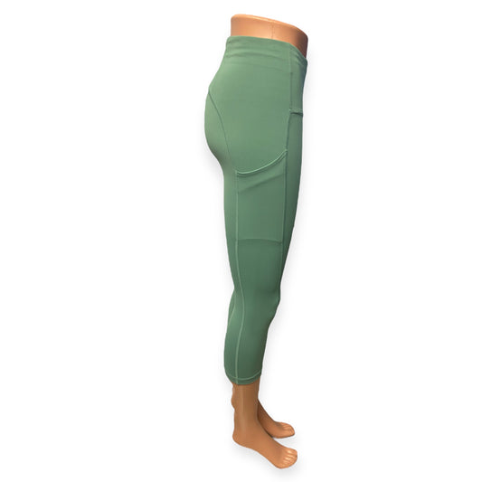 Athleta Women's Ultimate Stash Pocket Borealis Green Capri (size XSP)