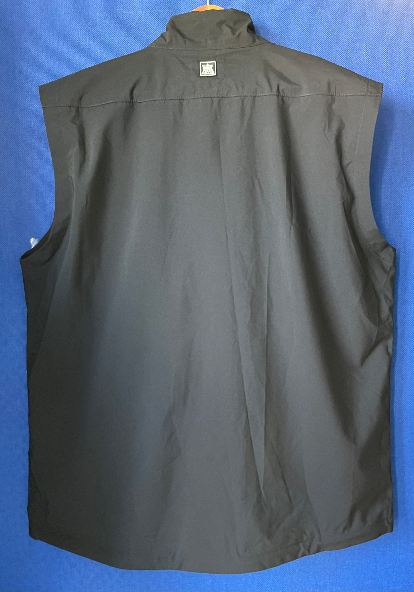 Peter Millar Element4 Rain Storm Full Zip Golf Vest Black Size XL